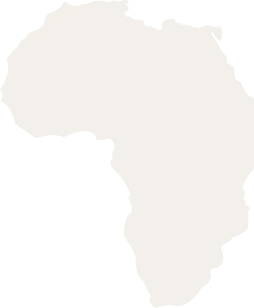 african map outline